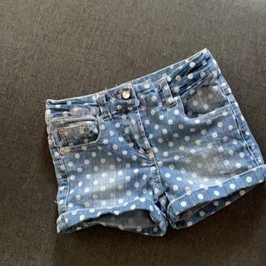 Girls polka dot demon short